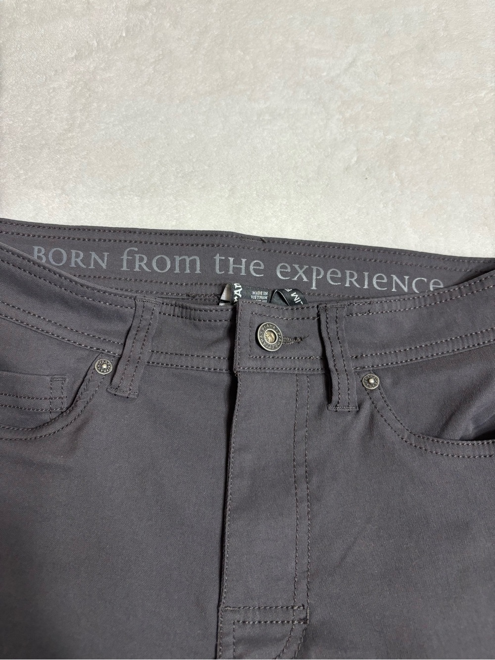 Prana Men's Slim Grey hiking pants 32 in inseam - Picture 4 of 6